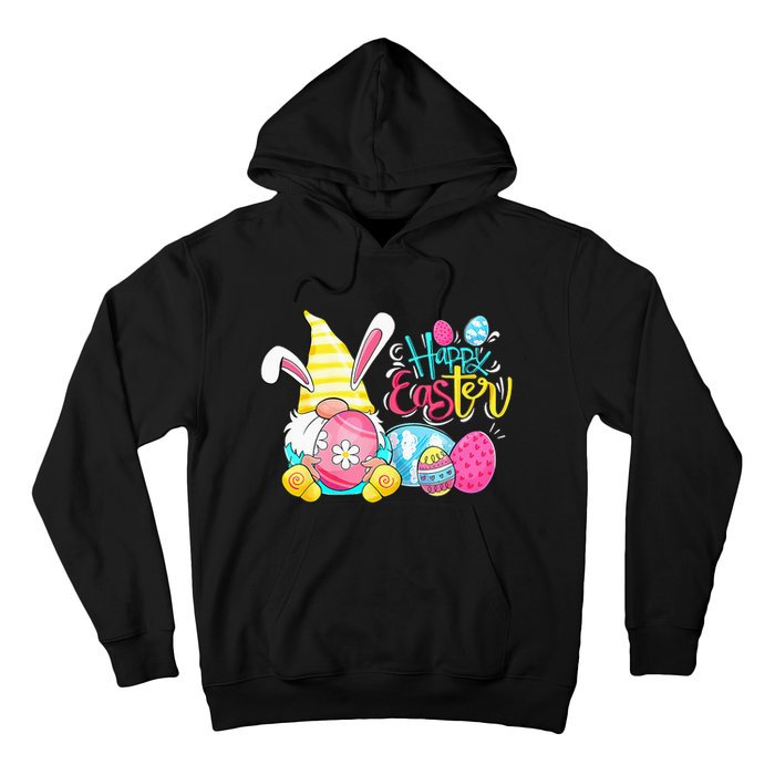 Gnome Easter Egg Hunt Gnomes Bunny Happy Easter Day Gifts Hoodie