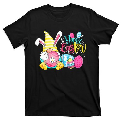 Gnome Easter Egg Hunt Gnomes Bunny Happy Easter Day Gifts T-Shirt