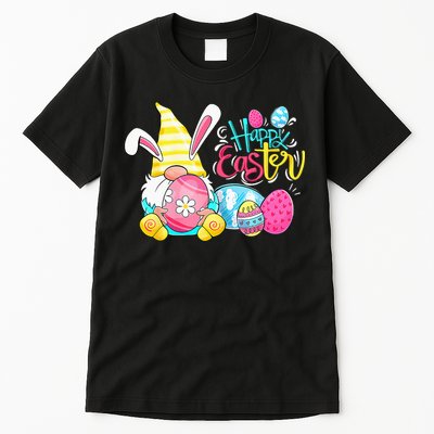 Gnome Easter Egg Hunt Gnomes Bunny Happy Easter Day Gifts Tall T-Shirt