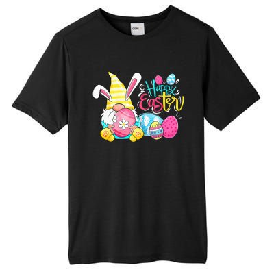 Gnome Easter Egg Hunt Gnomes Bunny Happy Easter Day Gifts Tall Fusion ChromaSoft Performance T-Shirt