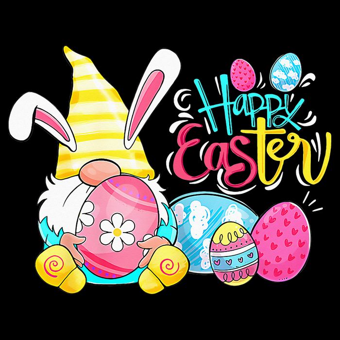 Gnome Easter Egg Hunt Gnomes Bunny Happy Easter Day Gifts Drawstring Bag