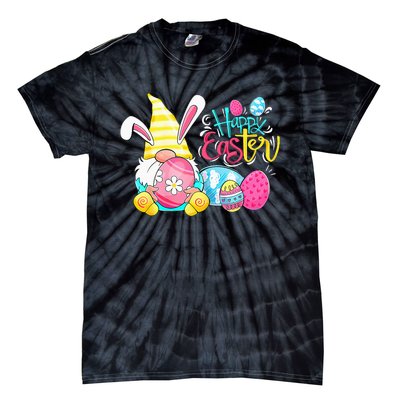 Gnome Easter Egg Hunt Gnomes Bunny Happy Easter Day Gifts Tie-Dye T-Shirt