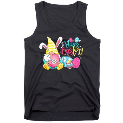 Gnome Easter Egg Hunt Gnomes Bunny Happy Easter Day Gifts Tank Top