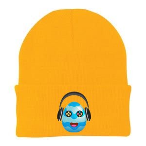 Gamer Egg Easter Day Cute Videogame Controller Gaming Knit Cap Winter Beanie