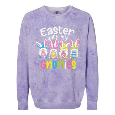 GNOME EASTER  Easter Outfit Easter Colorblast Crewneck Sweatshirt