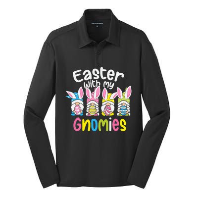 GNOME EASTER  Easter Outfit Easter Silk Touch Performance Long Sleeve Polo