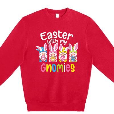 GNOME EASTER  Easter Outfit Easter Premium Crewneck Sweatshirt