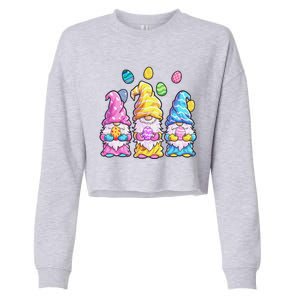 Gnome Easter Easter Easter Cropped Pullover Crew