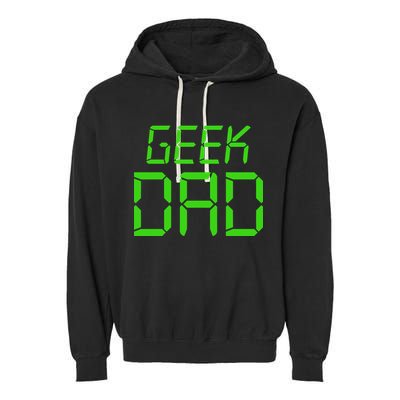 Geek Dad Garment-Dyed Fleece Hoodie