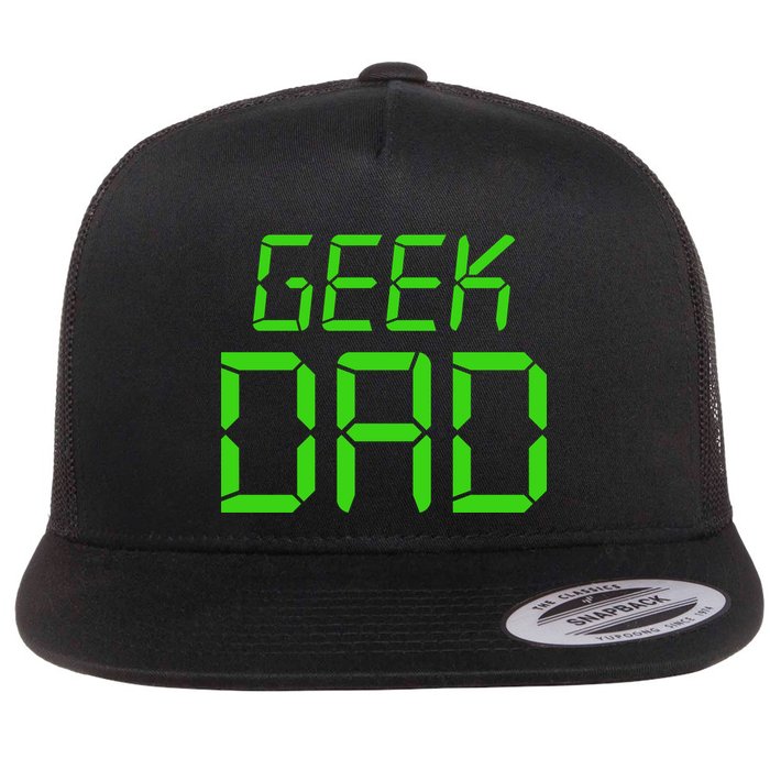 Geek Dad Flatbill Hat