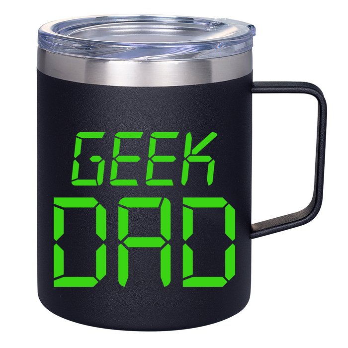 Geek Dad 12oz Stainless Steel Coffee Mug