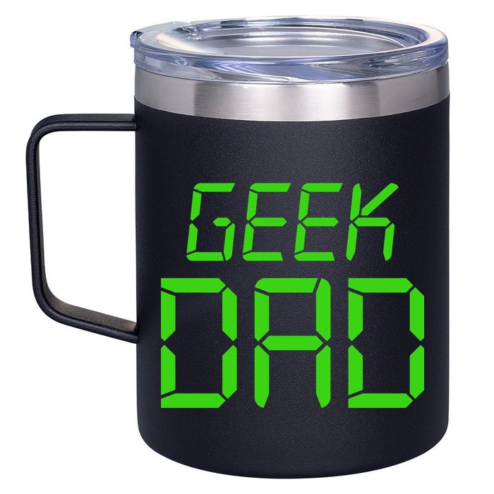 Geek Dad 12oz Stainless Steel Coffee Mug