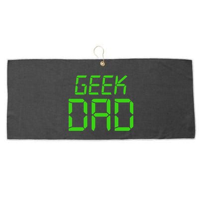 Geek Dad Large Microfiber Waffle Golf Towel