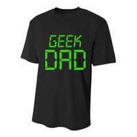 Geek Dad Youth Performance Sprint T-Shirt