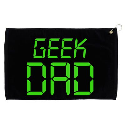 Geek Dad Grommeted Golf Towel