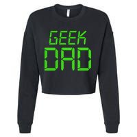Geek Dad Cropped Pullover Crew