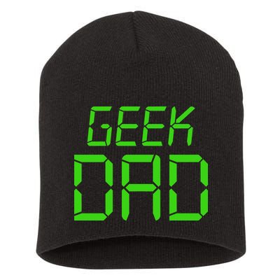 Geek Dad Short Acrylic Beanie