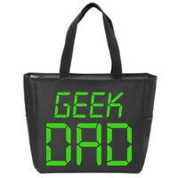 Geek Dad Zip Tote Bag