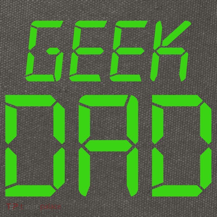 Geek Dad Cotton Canvas Backpack