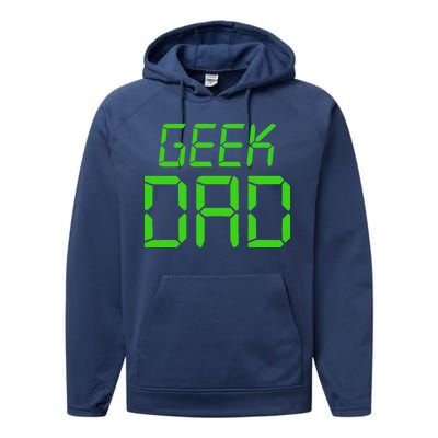 Geek Dad Performance Fleece Hoodie