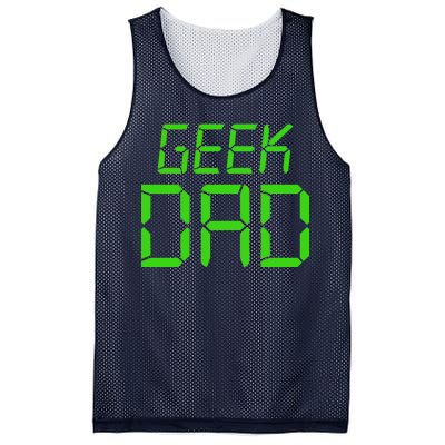 Geek Dad Mesh Reversible Basketball Jersey Tank