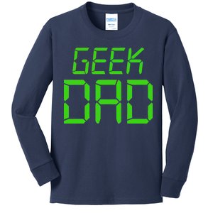 Geek Dad Kids Long Sleeve Shirt