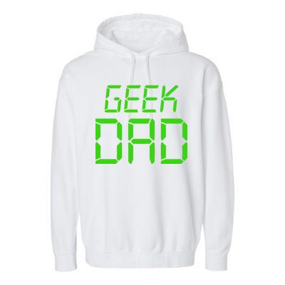 Geek Dad Garment-Dyed Fleece Hoodie