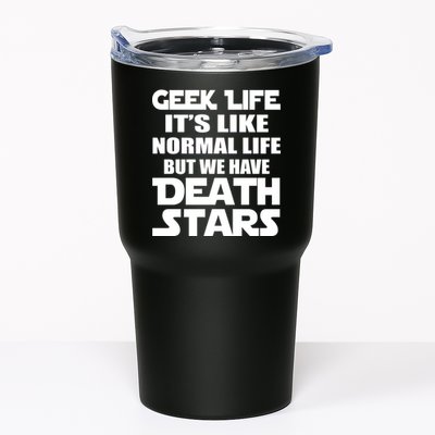 Geek Life Is Normal But We Have Death Stars Tumbler