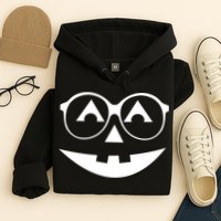 Geeky Pumpkin Jack O Lantern Hoodie