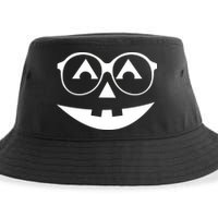 Geeky Pumpkin Jack O Lantern Sustainable Bucket Hat