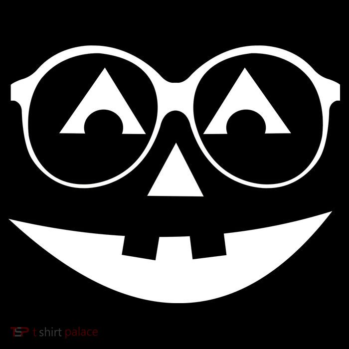 Geeky Pumpkin Jack O Lantern 7-Panel Snapback Hat