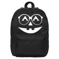 Geeky Pumpkin Jack O Lantern 16 in Basic Backpack