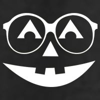 Geeky Pumpkin Jack O Lantern 25L Jumbo Tote