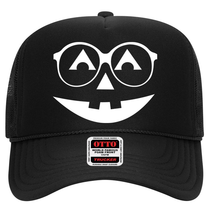 Geeky Pumpkin Jack O Lantern Hat