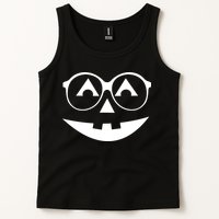Geeky Pumpkin Jack O Lantern Tank Top