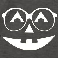 Geeky Pumpkin Jack O Lantern Vector Backpack