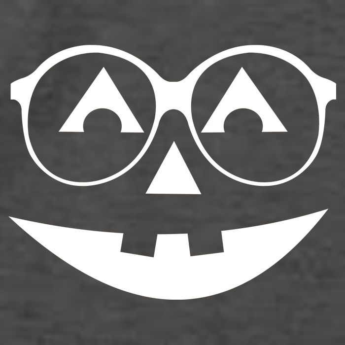 Geeky Pumpkin Jack O Lantern Vector Backpack