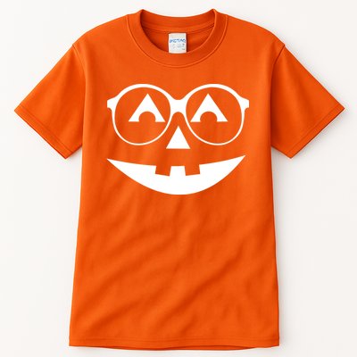 Geeky Pumpkin Jack O Lantern Tall T-Shirt
