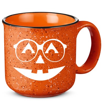 Geeky Pumpkin Jack O Lantern 15oz Campfire Ceramic Mug