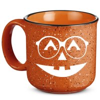 Geeky Pumpkin Jack O Lantern 15oz Campfire Ceramic Mug
