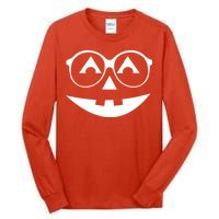 Geeky Pumpkin Jack O Lantern Tall Long Sleeve T-Shirt