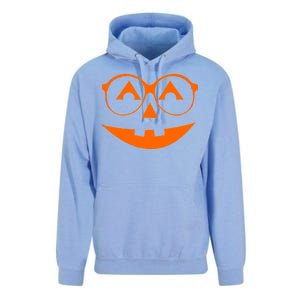 Geeky Pumpkin Jack O Lantern Unisex Surf Hoodie