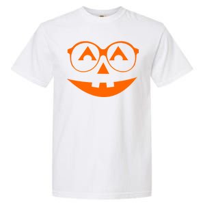 Geeky Pumpkin Jack O Lantern Garment-Dyed Heavyweight T-Shirt