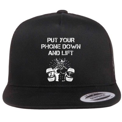 Gym Etiquette Fitness Rules Put Your Phone Down And Lift Flatbill Hat