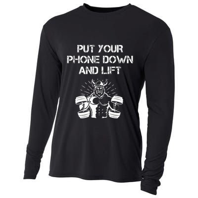 Gym Etiquette Fitness Rules Put Your Phone Down And Lift Cooling Performance Long Sleeve Crew