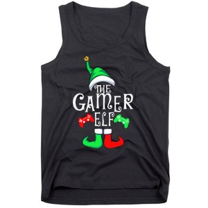 Gamer ELF Family Matching Christmas Xmas Gaming Gifts Tank Top