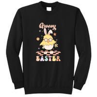 Groovy Easter Funny Chick Retro Easter Day Sweatshirt