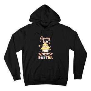 Groovy Easter Funny Chick Retro Easter Day Tall Hoodie