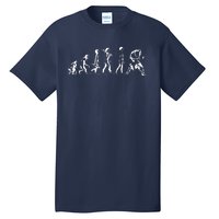 Guitar Evolution Funny Guitarist Player Musician Tall T-Shirt