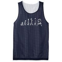 Guitar Evolution Funny Guitarist Player Musician Mesh Reversible Basketball Jersey Tank